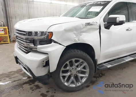 2019 Chevrolet Silverado 1500 High Country z USA, uszkodzony, nr VIN 3GCUYHEL8KG126228